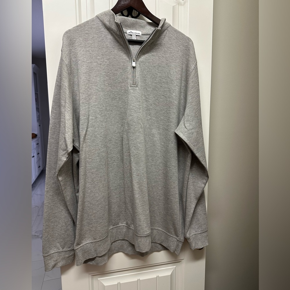 Peter Millar 1/4 Zip Gray